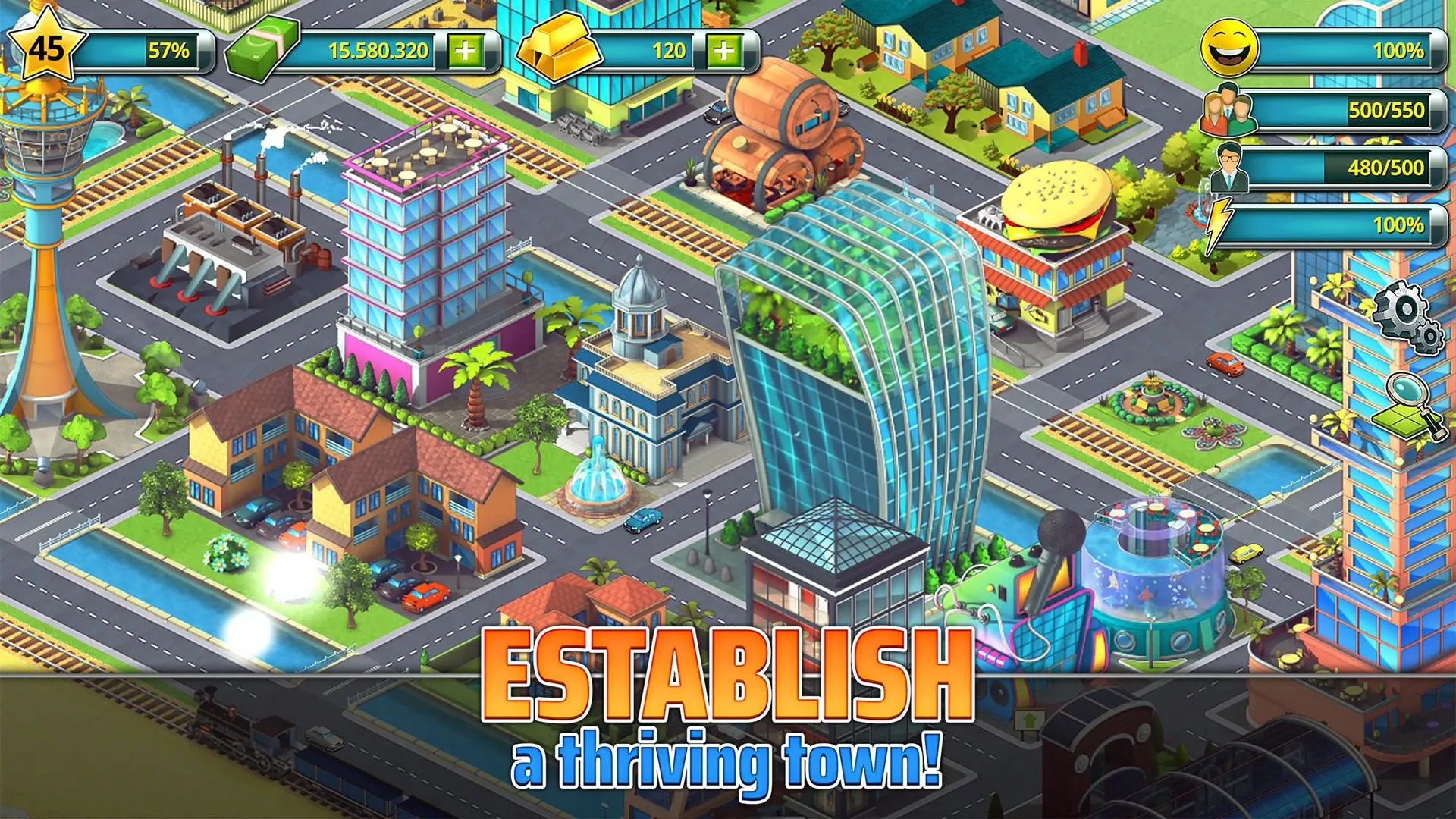 Awesome city building games player creation - beaver dam network